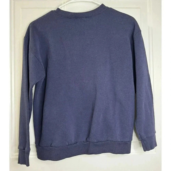 Vintage 90s Sesame Street That Tickles! Elmo Sweatshirt Blue Unisex Youth Large - Picture 3 of 9